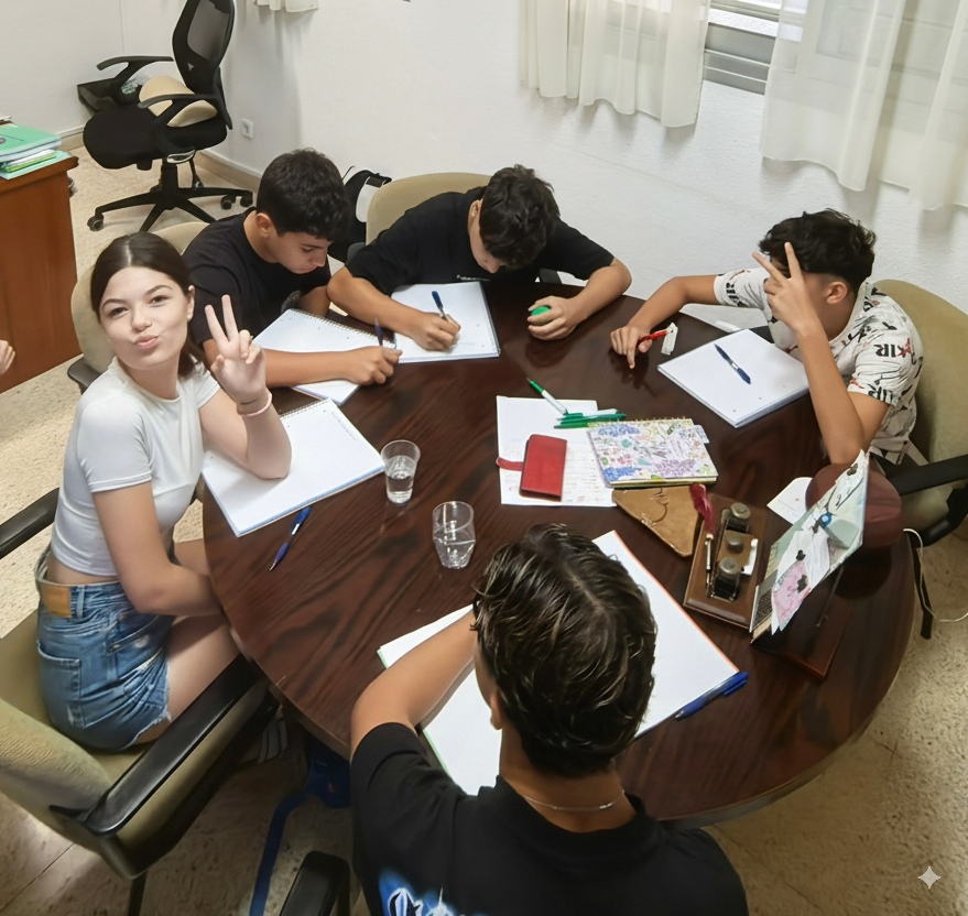 Moment en que prenem nota dels horaris.