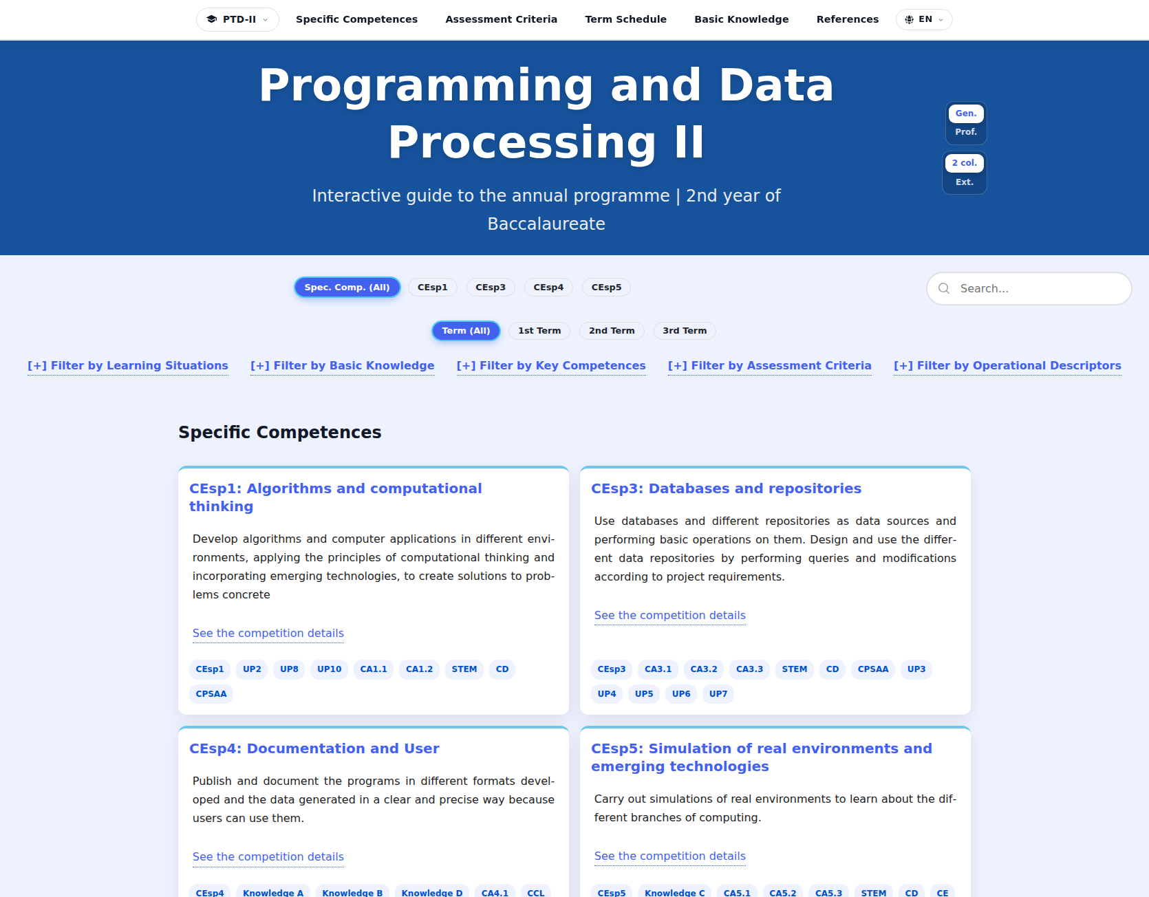 Image of the subject Programming and Data Processing II
