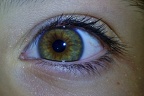 Ojo izquierdo de Valentina
