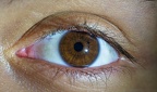 Ojo izquierdo de Mariana